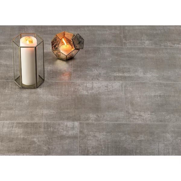 PICK UP ONLY Ivy Hill Gray Cement Ash 12x24in Matte Porcelain Floor & Wall Tiles