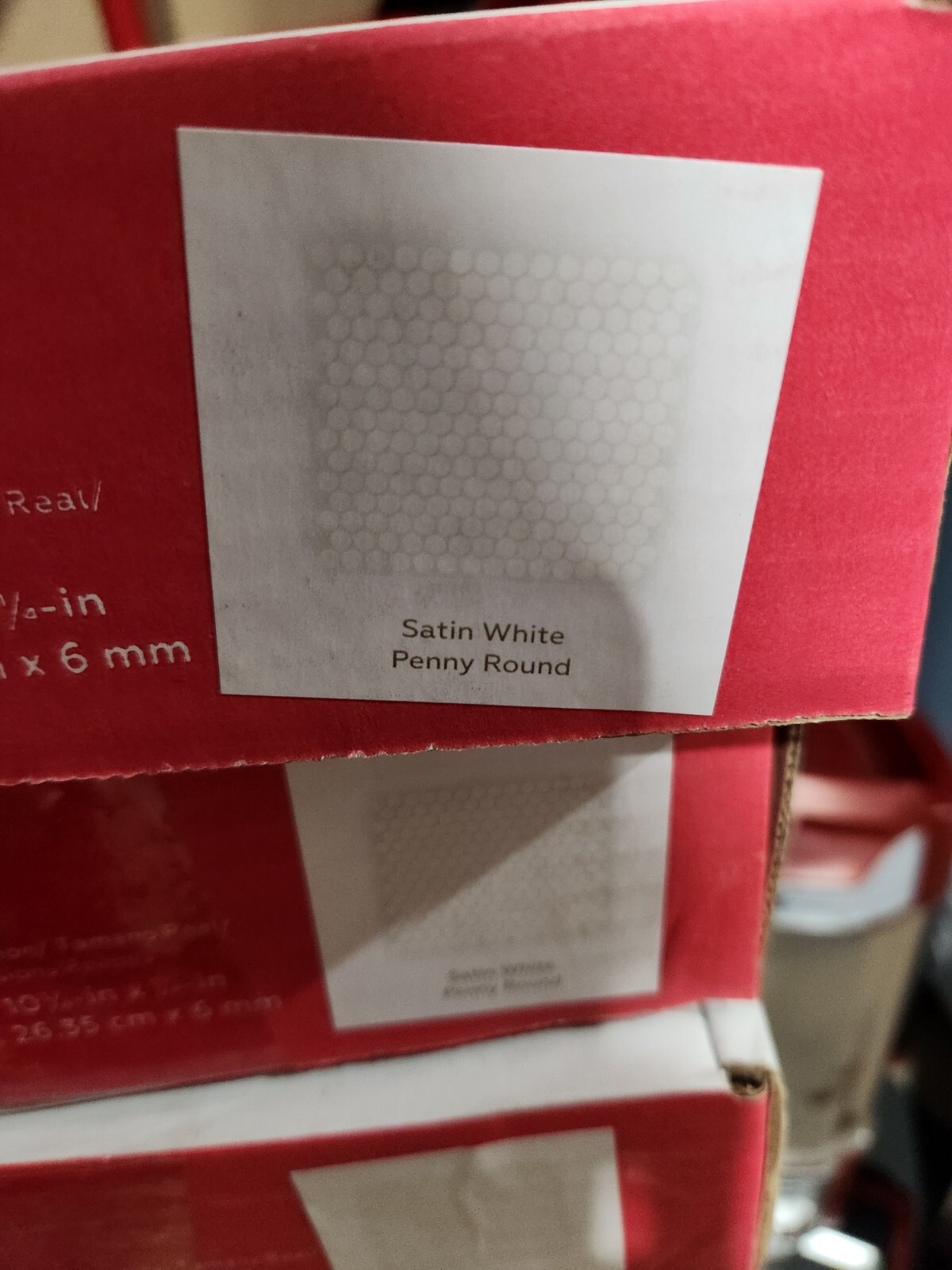 Daltile Penny Round Satin White Tile Wall And Floor Backsplash (10 PACK)