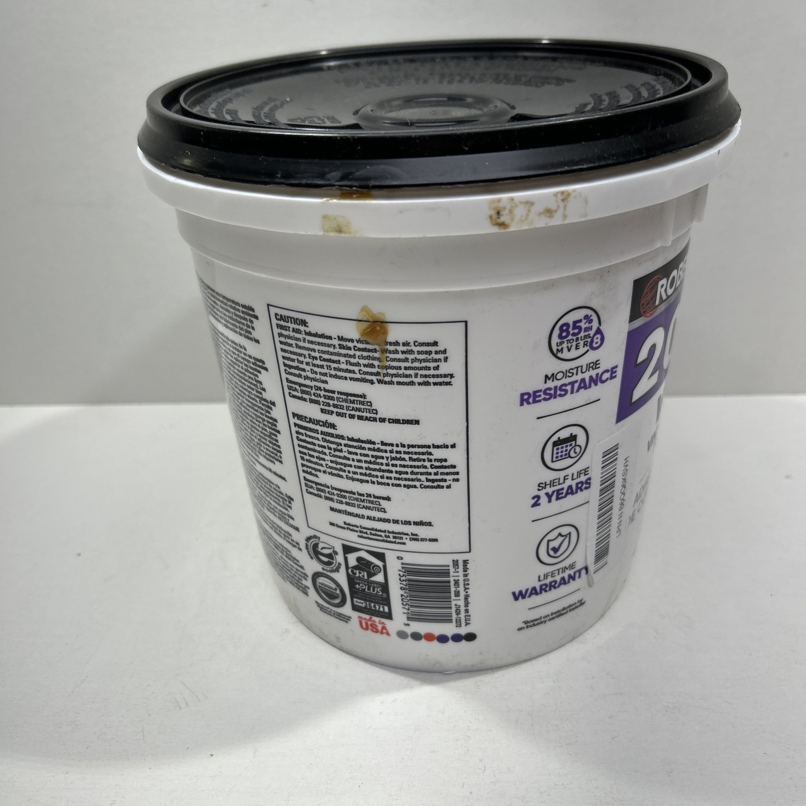 Roberts Adhesive Vinyl Self Floor Tiles Stick Flooring Tile Peel Glue Commercial