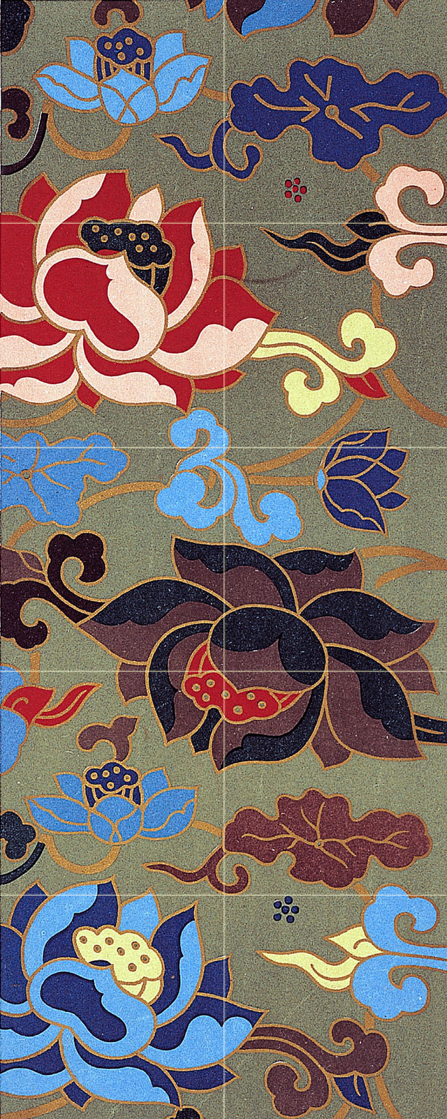 Art Oriental Flowers Kitchen Mural Ceramic Tiles Home Decor Tile #2514