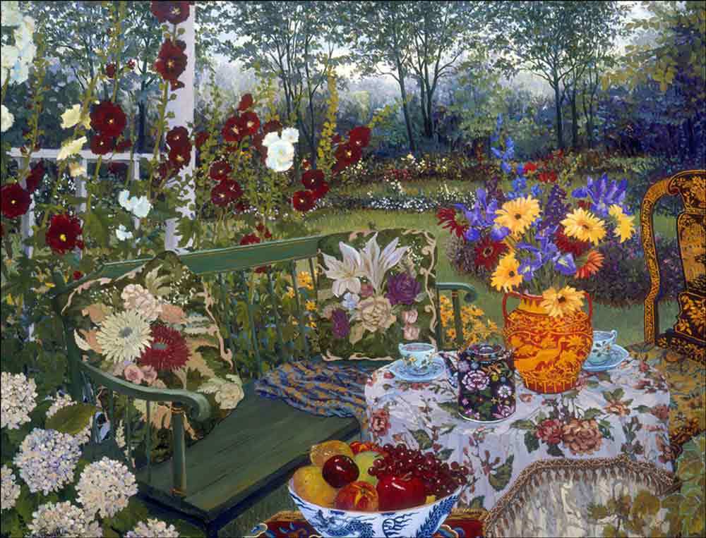 Landscape Accent & Decor Tile John Powell Floral Art POV-JP007AT