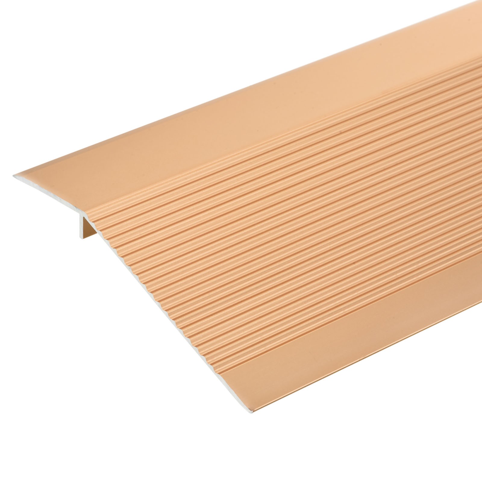 3.9″ Width Floor Transition Strip Carpet Edging Tile Transition Strip, Gold