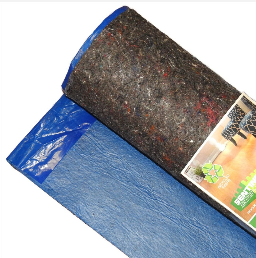 Vapor Barrier Flooring Underlayment for Laminate 100sqft 43″ x 24ft by Sentinel