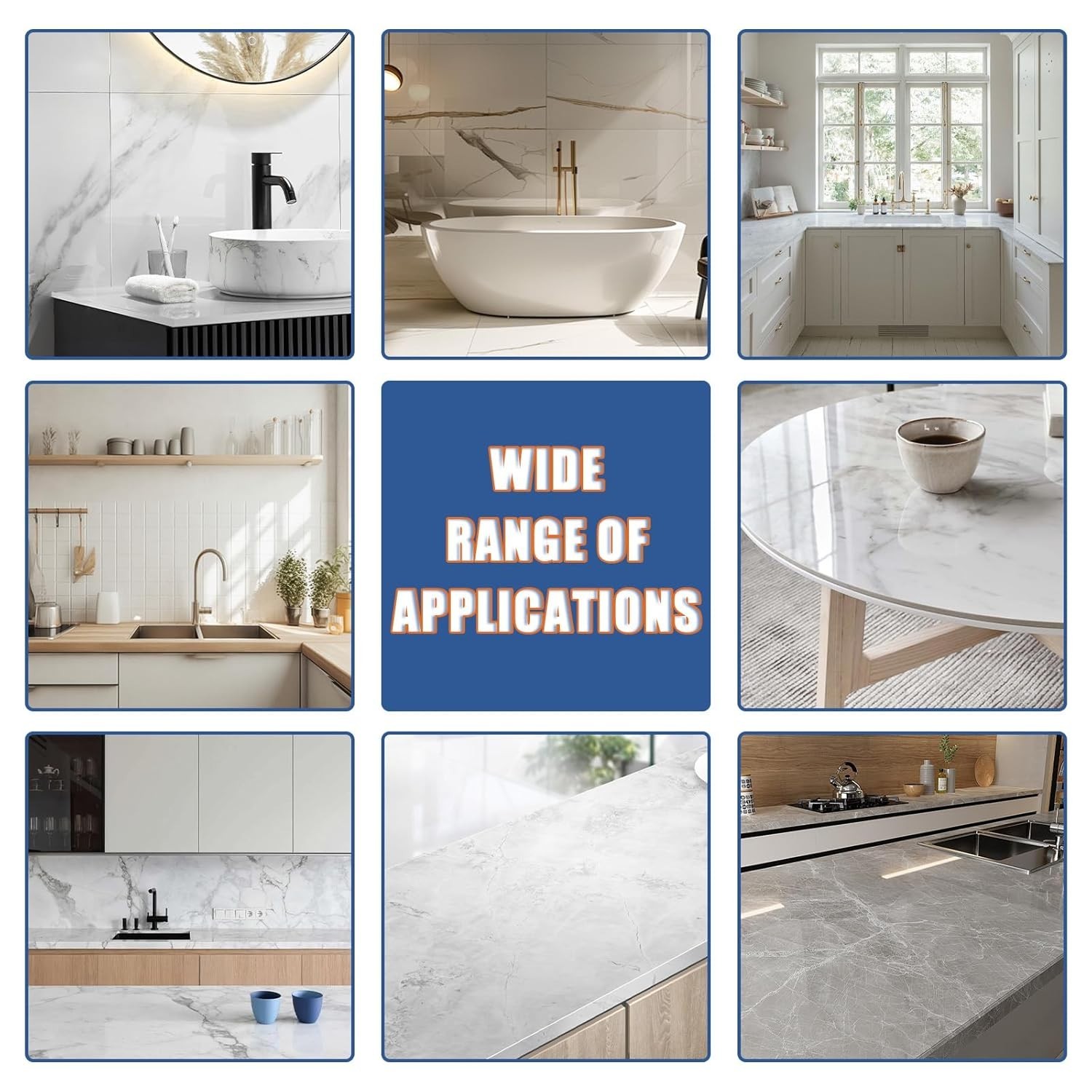 Tile Repair Kit & Granite Quartz Countertop Chip Repair Kit Color Match Marble