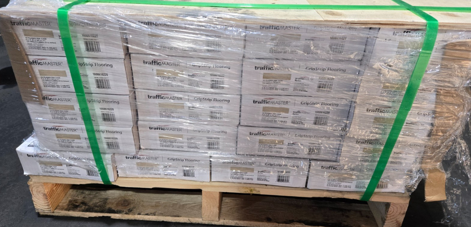 Pallet Sale – Trafficmaster Flooring Raritan 6in x 36in – 20 cases