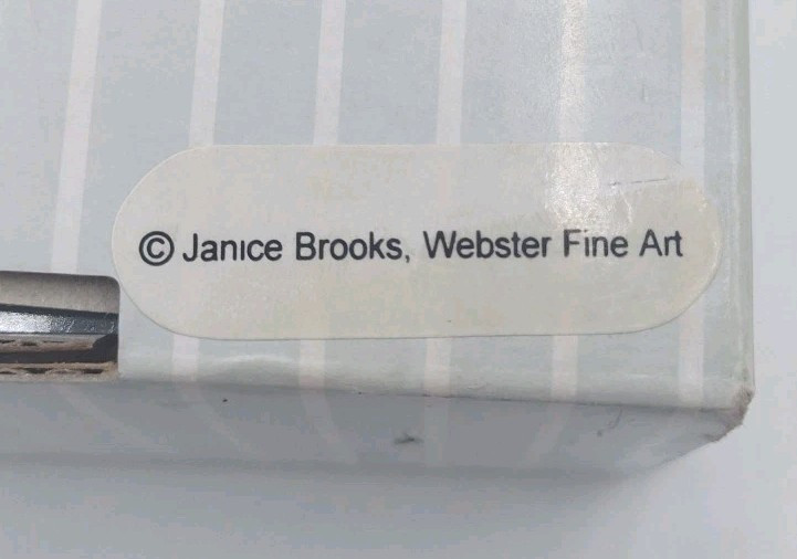 Janice Brooks Pear Themed Kitchen Resin Tile With Hook 7″ L x 4″ W