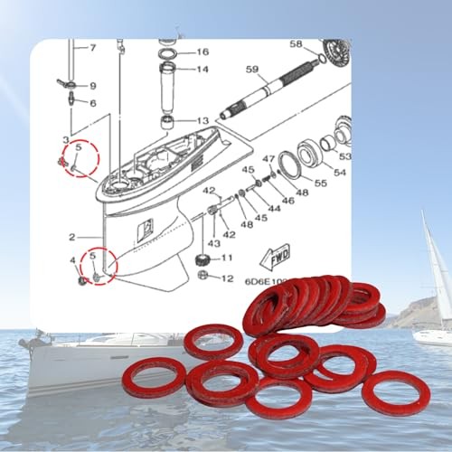 Boat Marine 90430-08020-00 Lower Unit For Yamaha 2 and 4 Stroke All Outboard