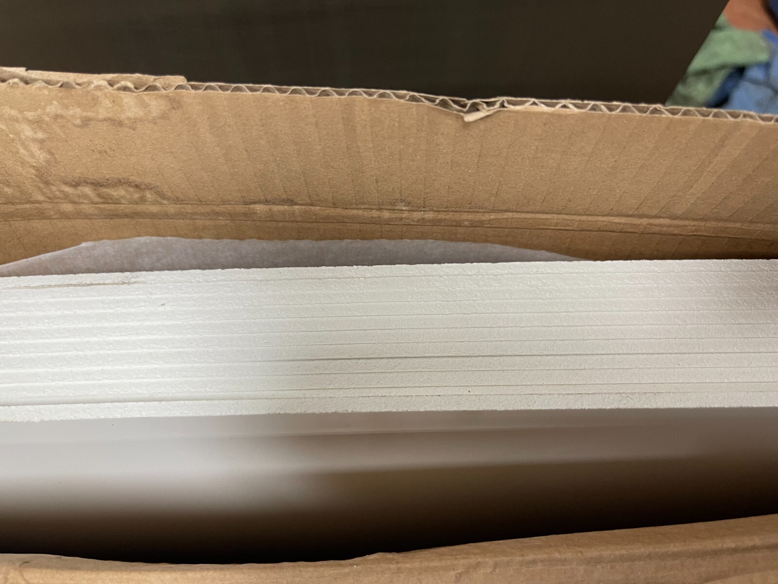 GENESIS 23.75in. x 23.75in. Smooth Pro Lay In Vinyl White Ceiling Tile