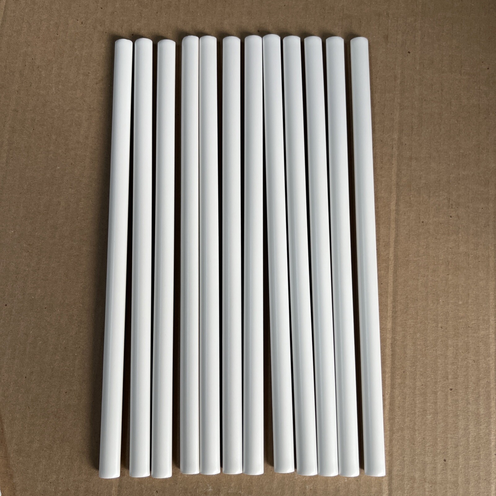 Daltile LuxeCraft Arctic White Matte 1/2in.X12 in.Glazed Ceramic Jolly Tile(12Pk