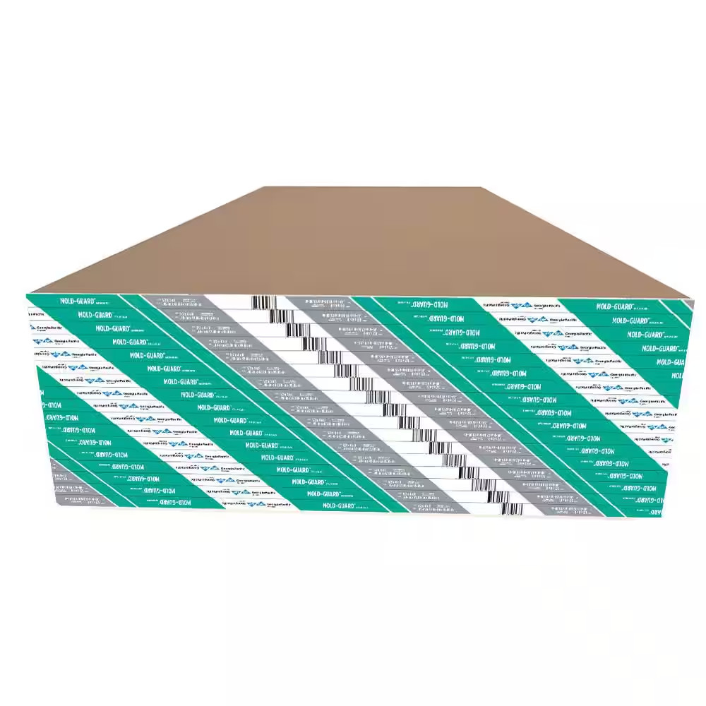 1/2 In. X 4 Ft. X 8 Ft. Mold and Moisture-Resistant Gypsum Board