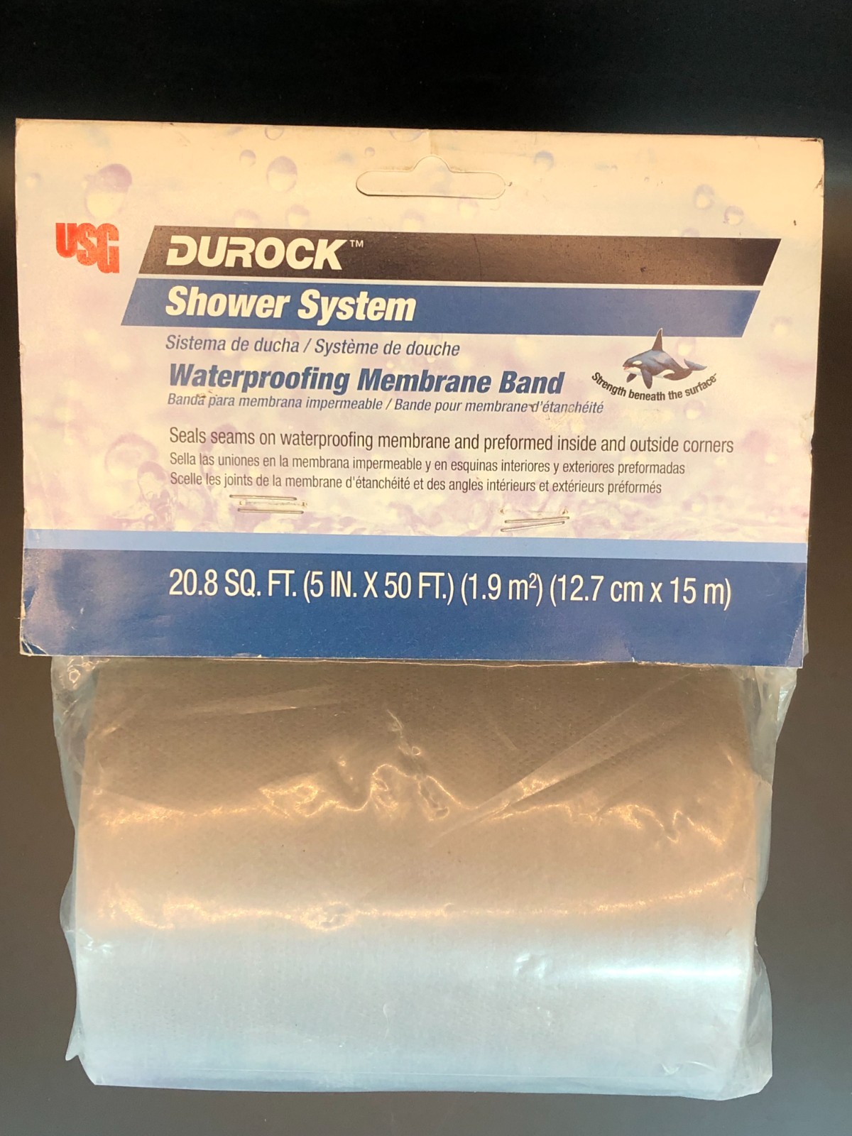 USG Durock Shower System- Waterproofing Membrane 5”X 50’ Roll