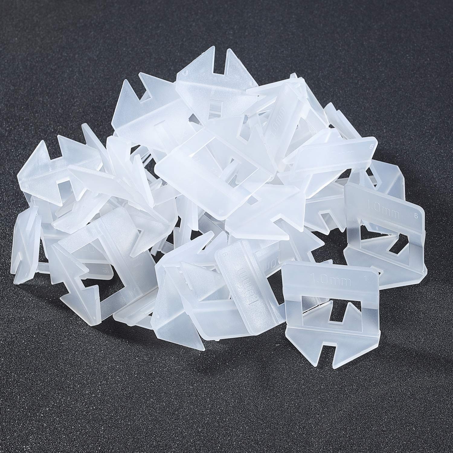 Tile Leveling System Clips – 400 Pcs Clips(1/32″ (1mm))