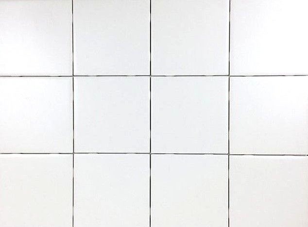 4×4 White Glossy Ceramic Subway Tile Shower Wall Floor Made in USA (1 SF)