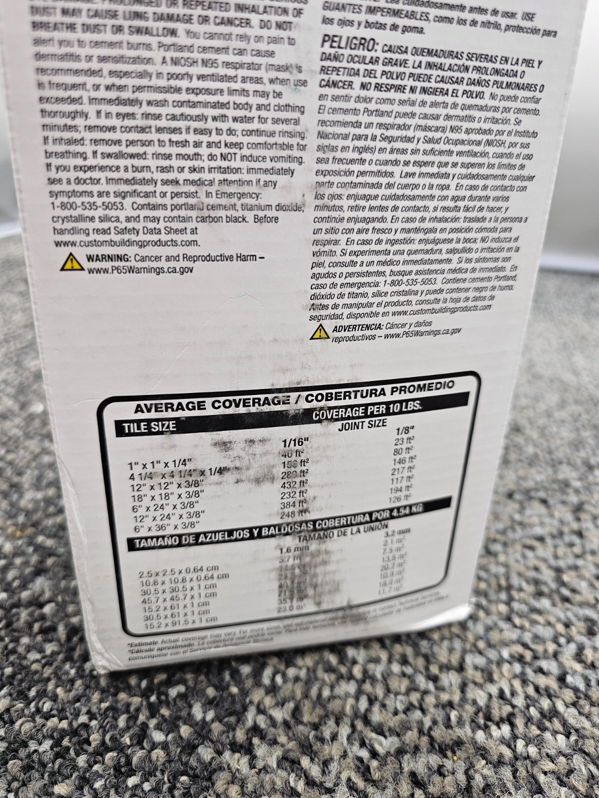 POLYBLEND PLUS PBPG64010 Non-Sanded Grout #640 Arctic White, 10LBS