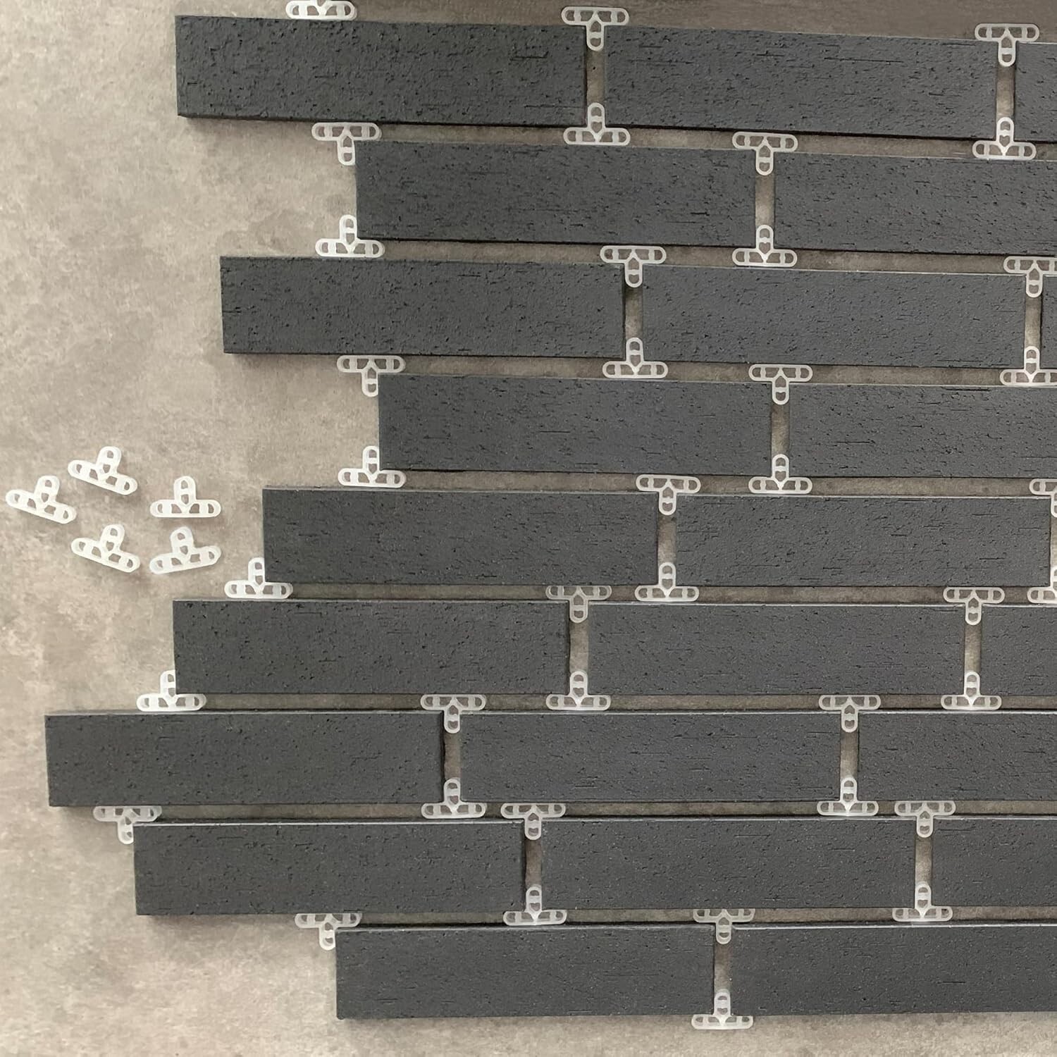 JINYO 10mm 3/8 inch 100pcs Bricklaying Spacer Brick Wall Stone Wall…