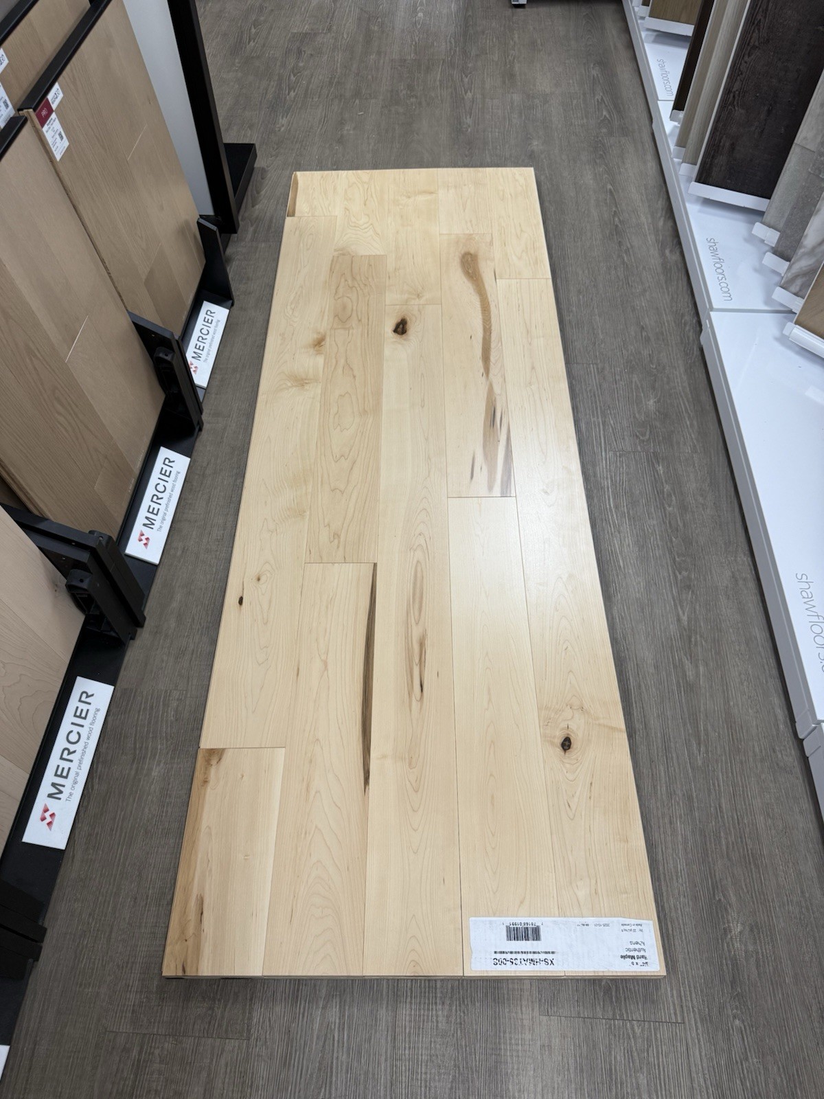 Ultra Scratch Resistant, Premium Mercier Maple Solid 5” Hardwood- (22 sq ft/box)