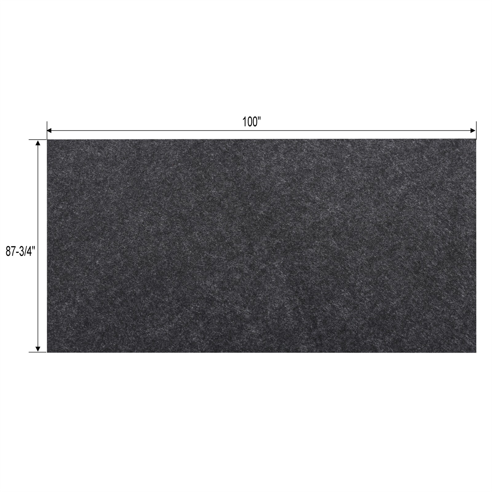 100″ x 88″ Multi-Purpose Garage Protect Floor Mat Absorbent Oil Pad Parking Mat