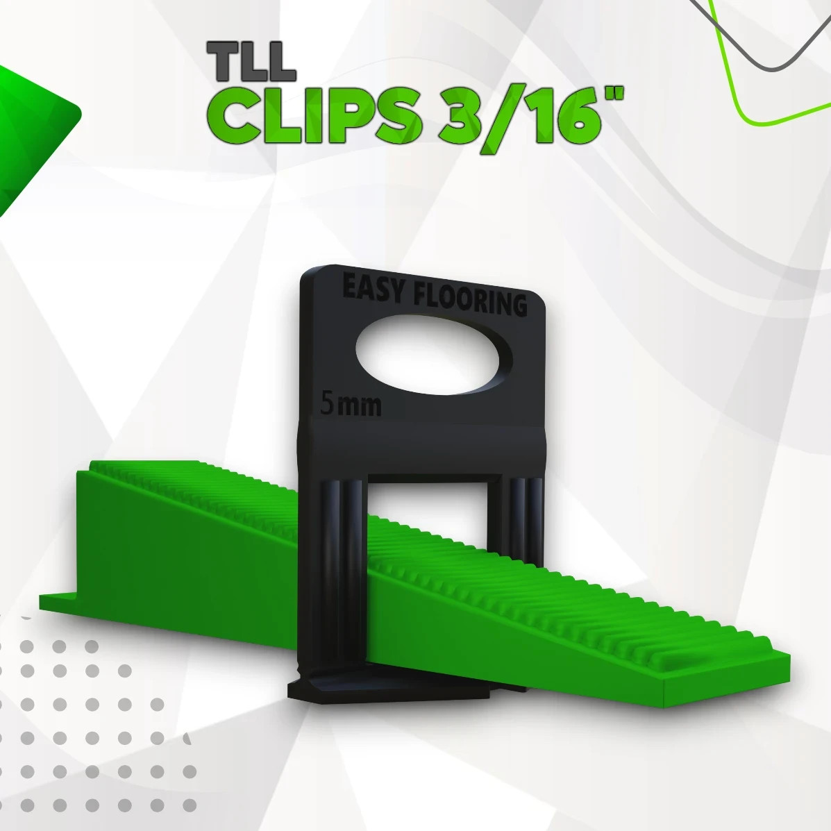 Tile Leveling System Clips 3/16″ (5.0 mm) – Large Joint