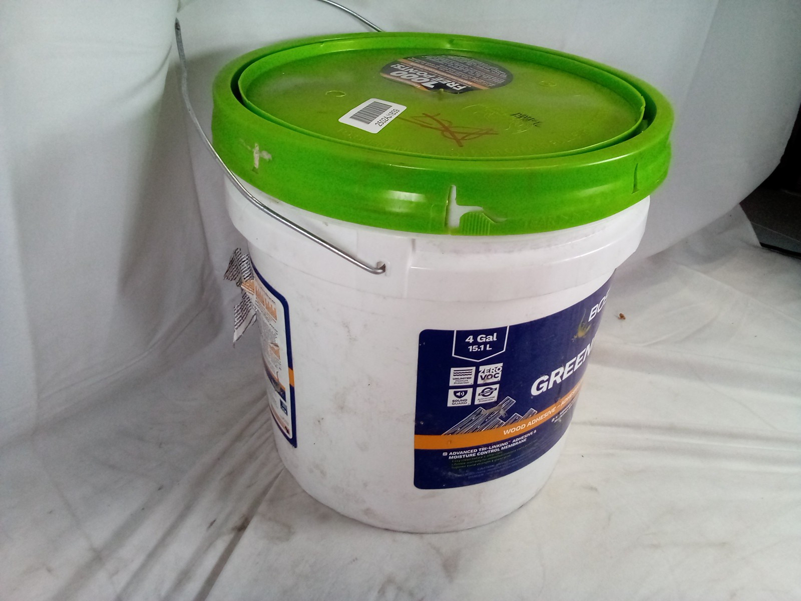 Bostik GreenForce 0 VOC Adhesive, 4 Gallons