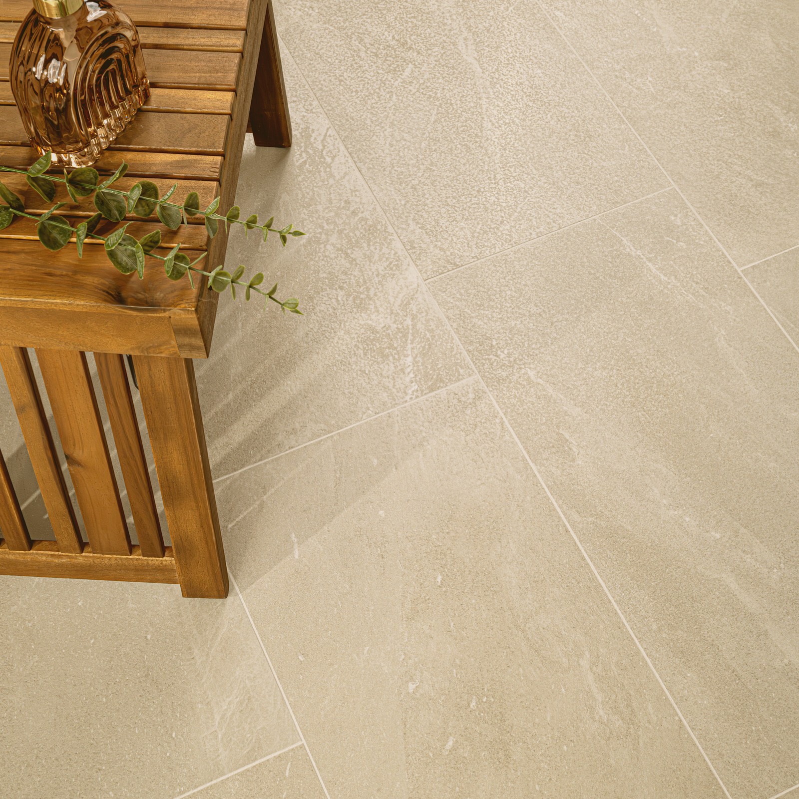 Ackland AKNPTNOR12X24-CA Norrin Cinder 12 in. x 24 in. Quartzite – Off White