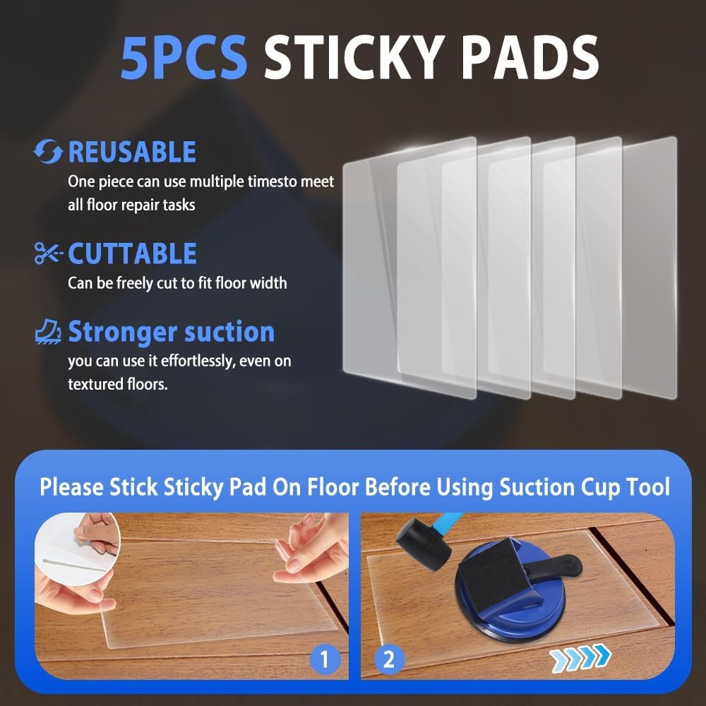 Britevo Heavy Duty Floor Gap Fixer Tool – Professional Flooring Blue