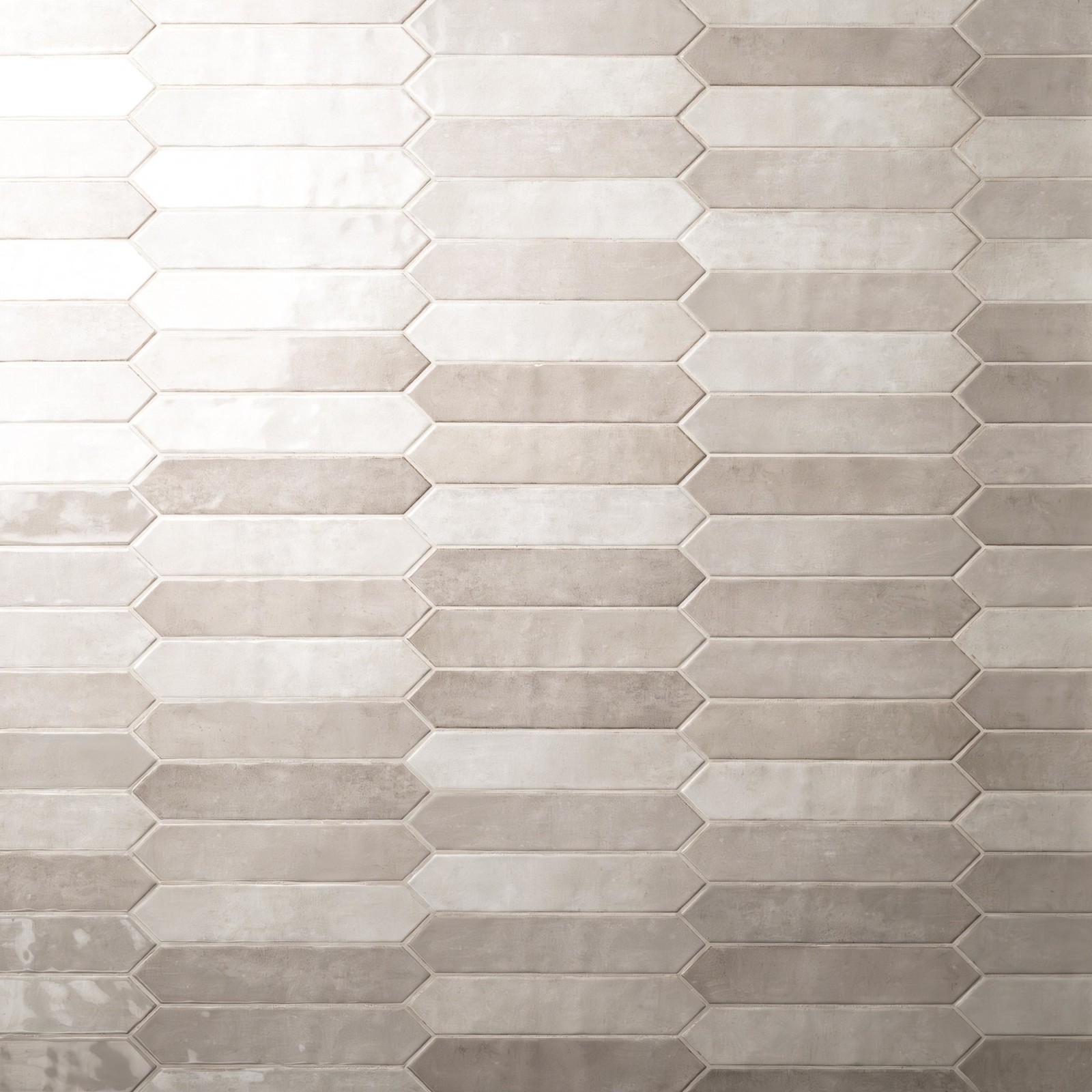 Ackland AKNPTHOK2.5X13G-CA Hoku – 3″ x 13″ Ceramic Geometric Wall – Sage