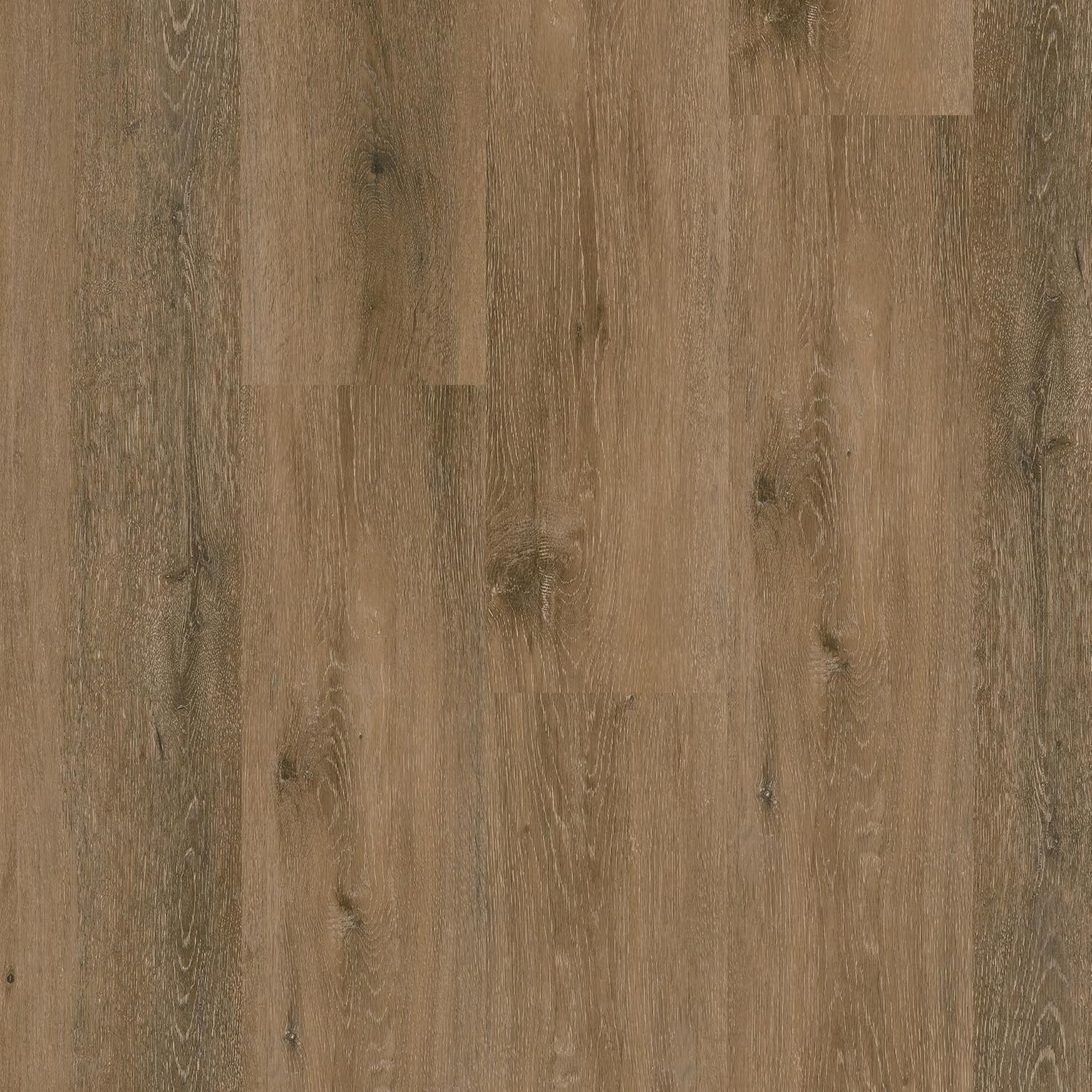 Elorie Auburn Valley Brown Waterproof Hybrid Flooring, 54 Sq. Ft. Box