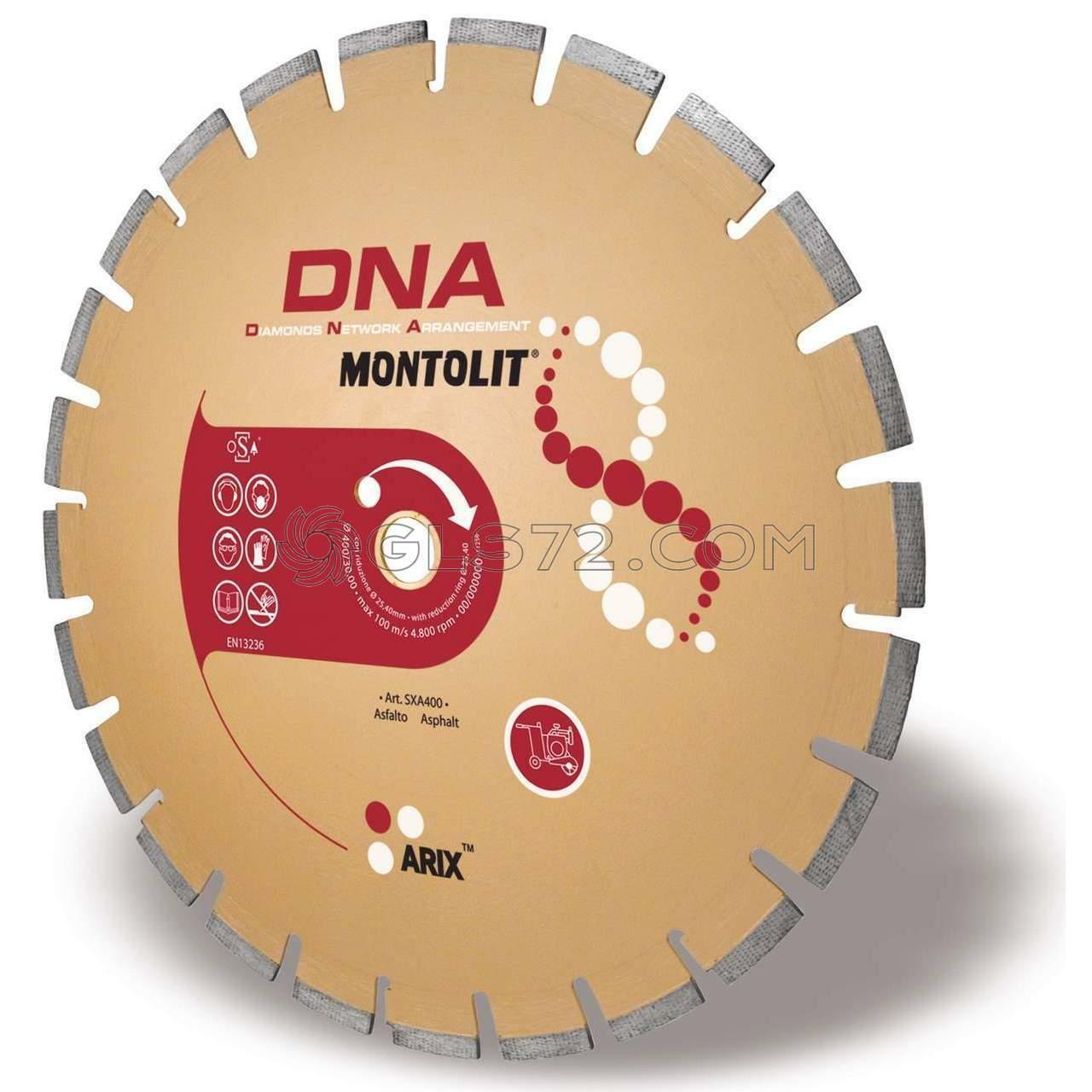 DIAMOND DISC FOR ASPHALT MONTOLIT DNA SXA