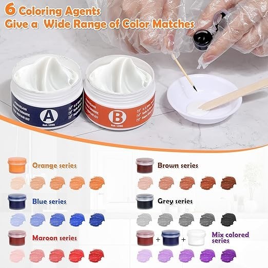 Marble and Granite Repair kit Porcelain Marble Stone and Quartz Countertops R…
