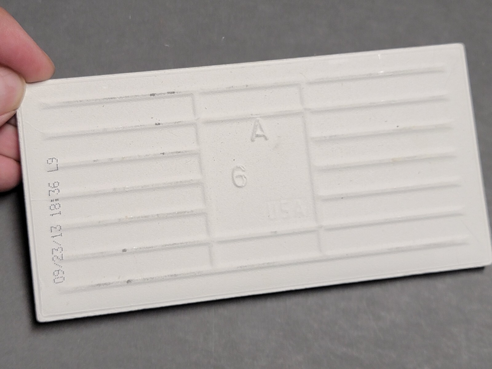 Lot of 12 DALTILE 3″ x 6″ Ceramic Subway Tiles – Bright White Glossy NOS NEW