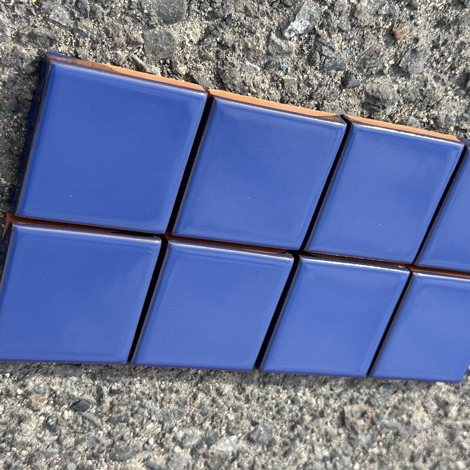 Fireclay Tile | 2×2 Field Tile in Lapis
