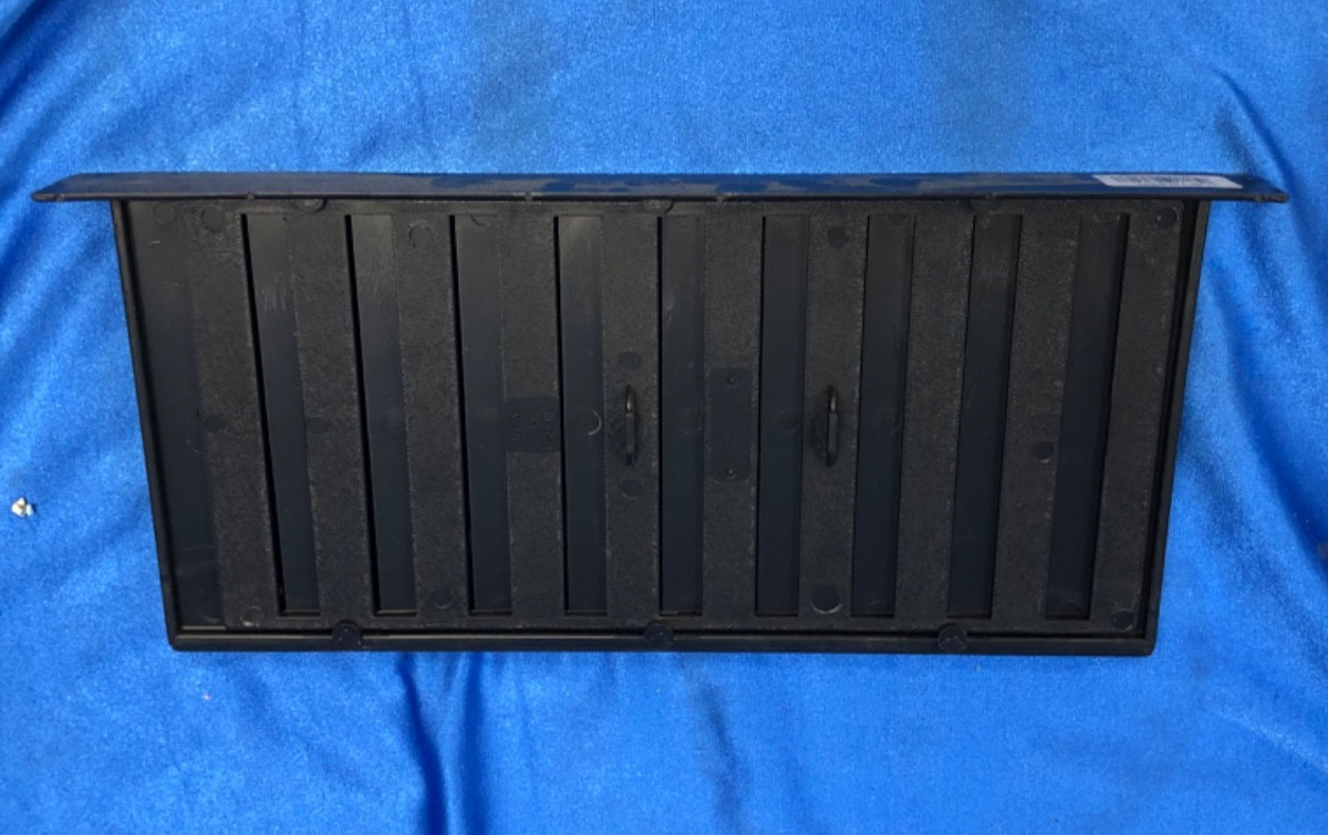 Master Flow 16 in. x 8 in. Plastic Resin Slider Foundation Vent Black – LOT OF 4