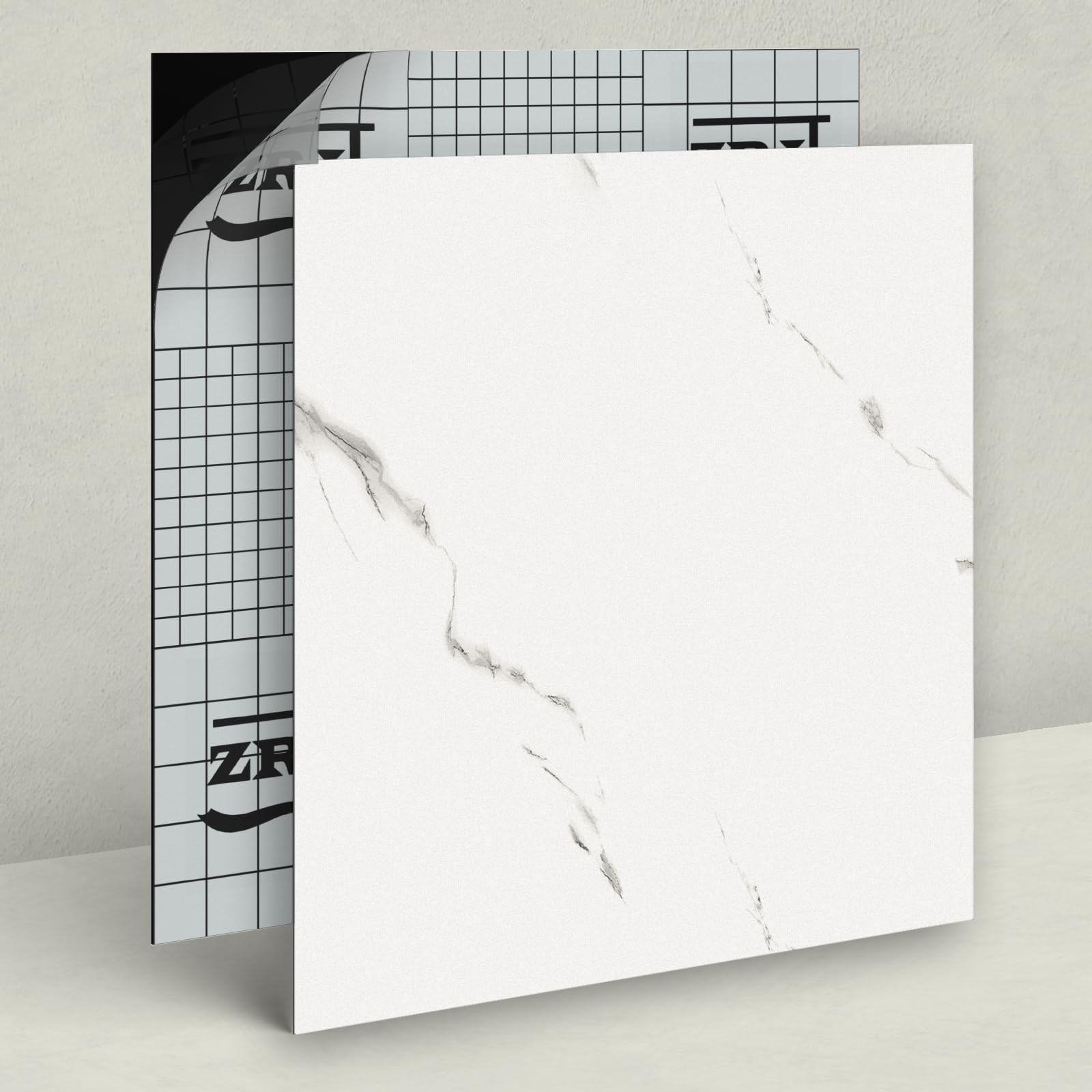 40 Pack Cover 40 Sq.Ft Peel and Stick Floor Tiles, 12” x 12” Self Adhesive Vi…