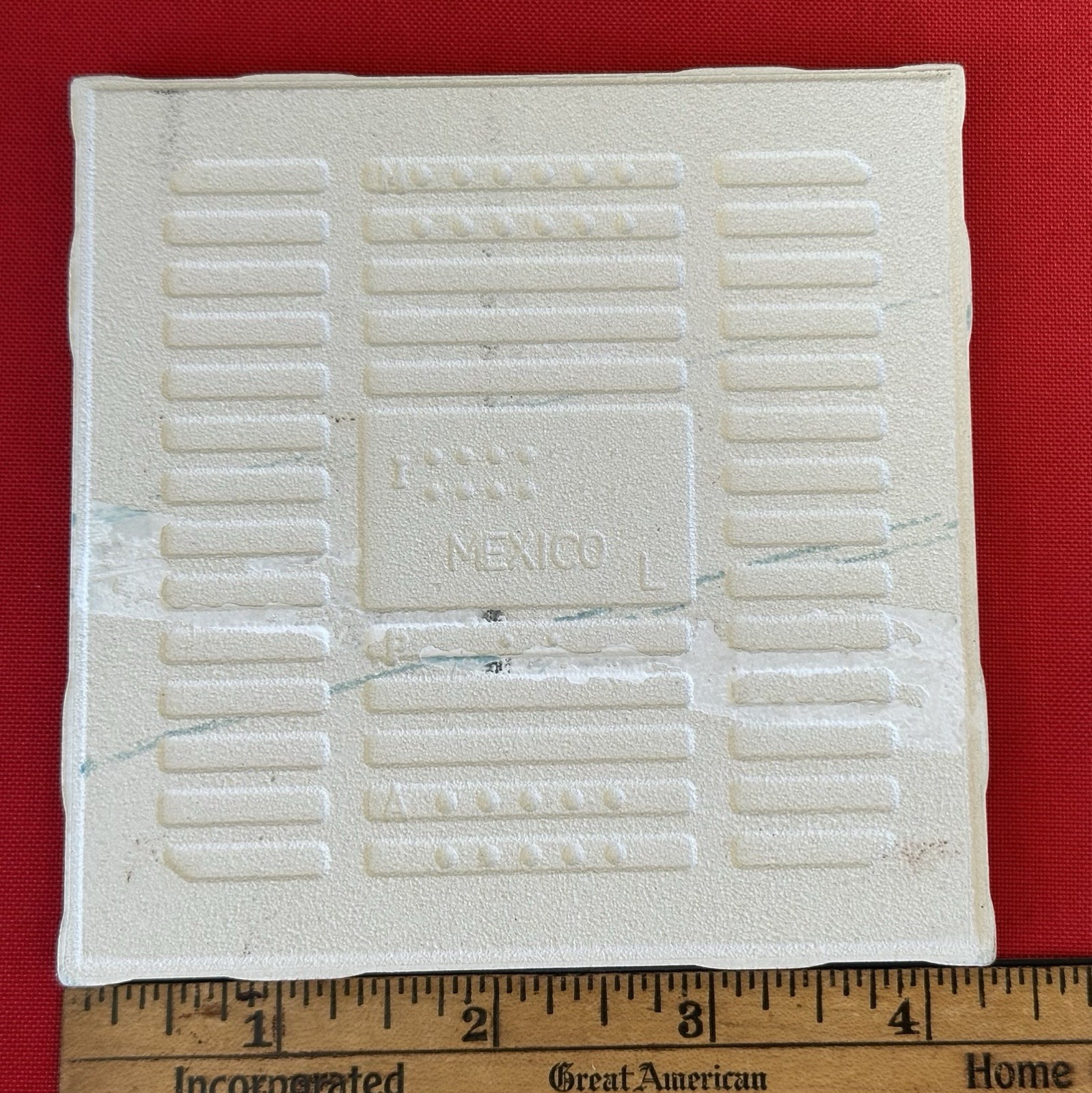 1 pc. Ocean Blue: Brilliant Gloss Ceramic Tile by Daltile…4-1/4″ Best Quality