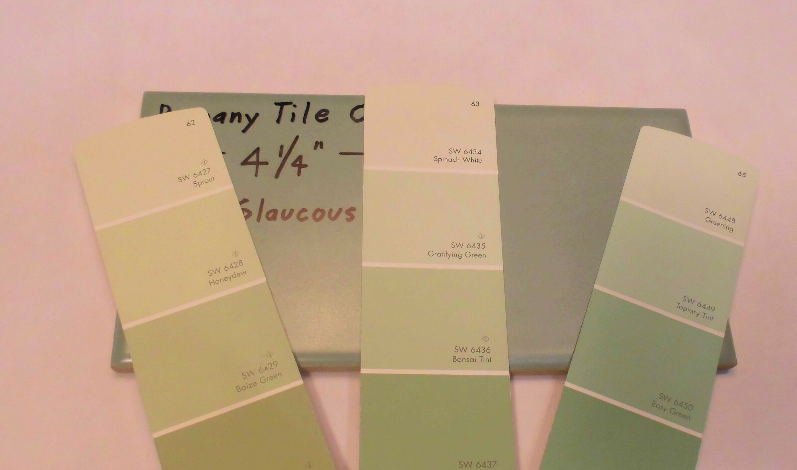 1 pcs. Vintage *Bluest-Green* Ceramic Tile…4-1/4″ Matte Finish by Romany NOS