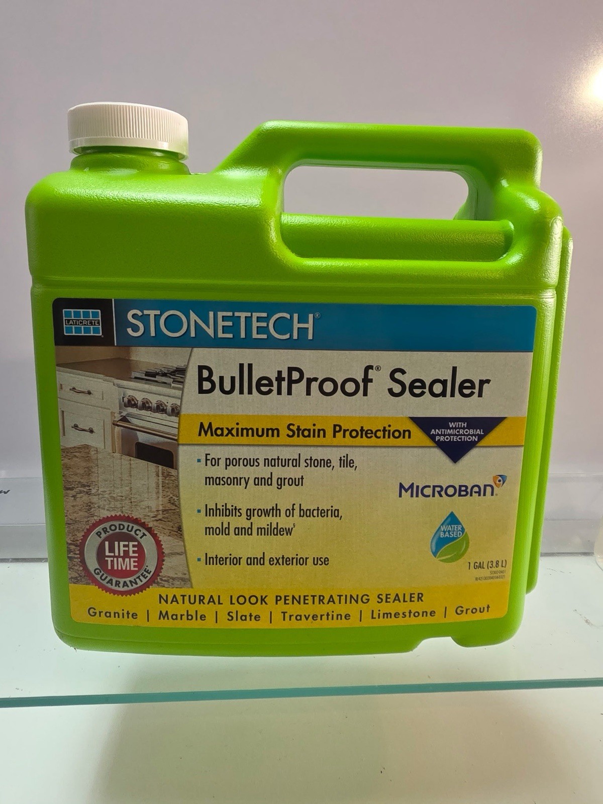 STONETECH BulletProof Sealer, 1 Gallon (3.8L) Bottle 1 Gallon, Clear