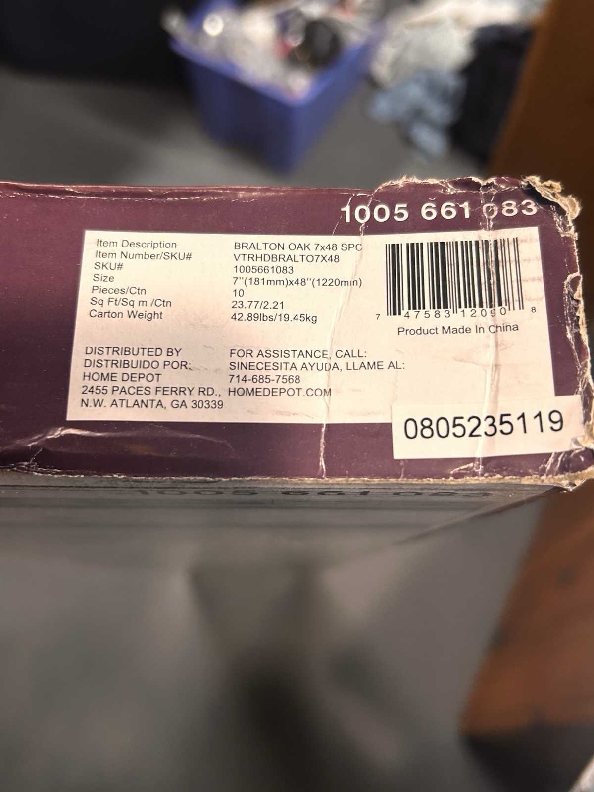 Bralton Oak Rigid Core Luxury Vinyl Plank Flooring