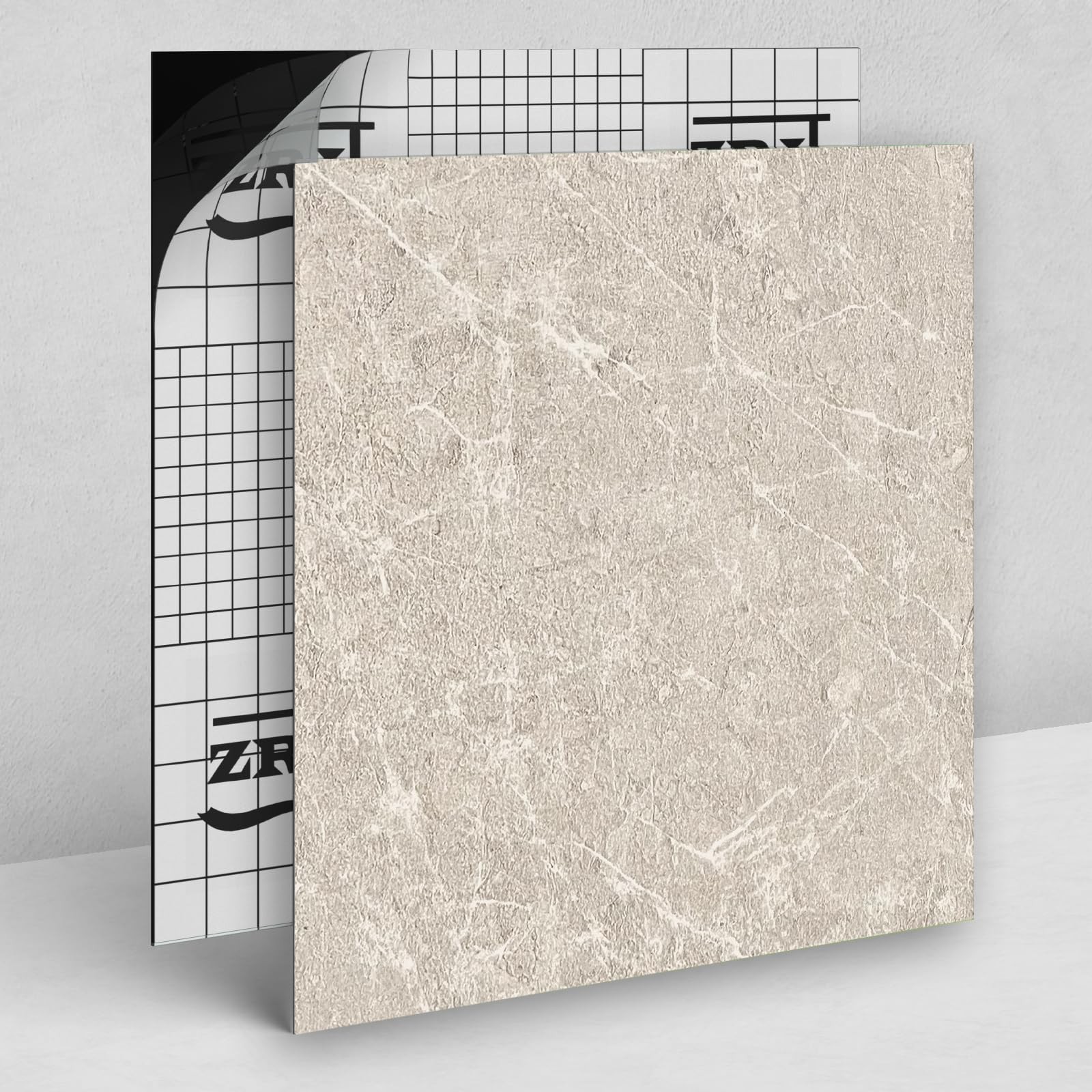 20 Pack Cover 20 Sq.Ft Peel and Stick Floor Tiles, 12” x 12” Self Adhesive Vi…