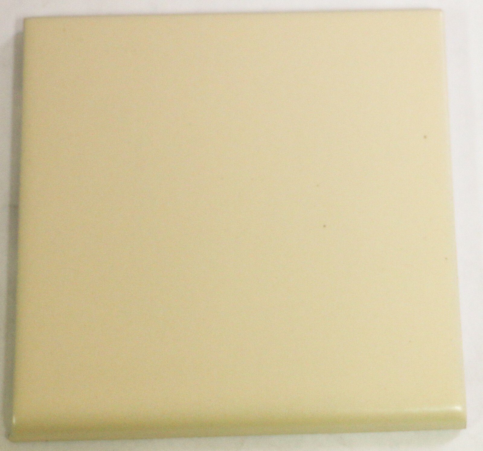 Light Cream Matte Trim 4×4 Tile Wall Remodel Kitchen Ceramic C#642 Sample