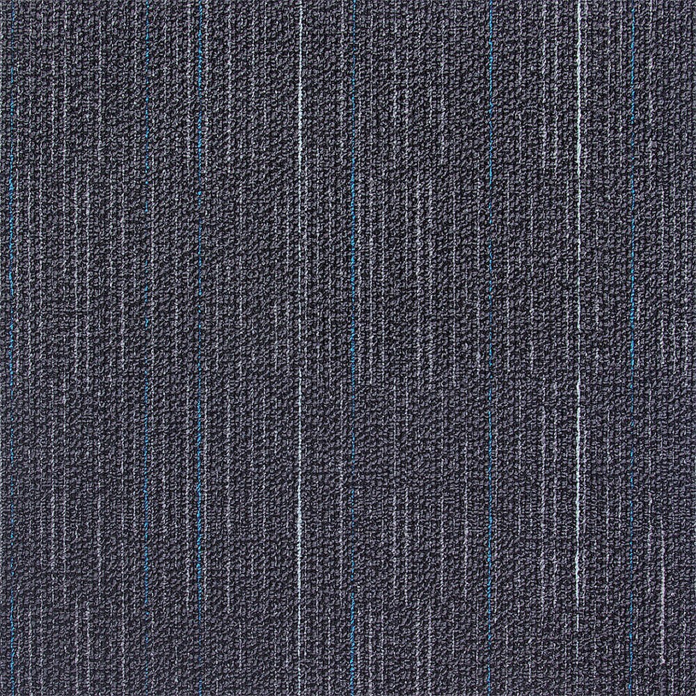 GRAINGER APPROVED 31HL78 Carpet Tile,19 11/16 in W,Charcoal 31HL78