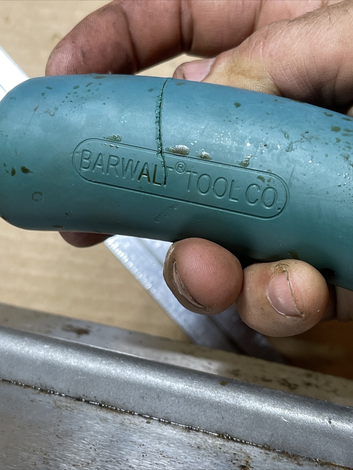 NOS Barwalt Tool Co. #23 Ultragrip Trowel 1/16” X 1/16” 71024