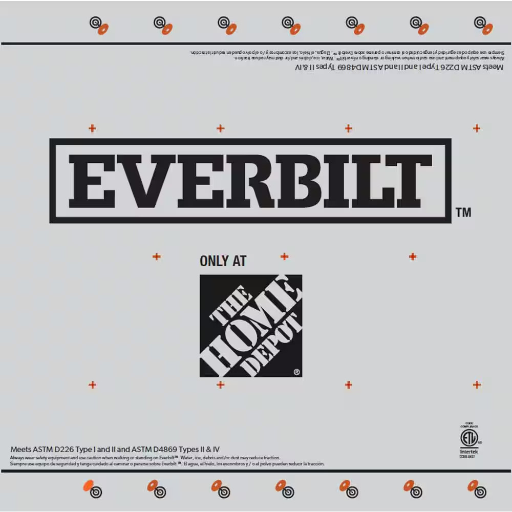 Synthetic Roofing Underlayment – Contractor Grade 400 Sq. Ft. (4 Ft. X 100 Ft.)