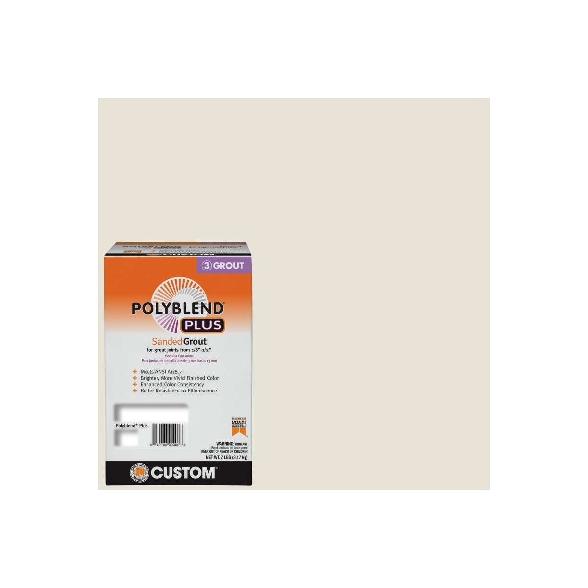 Custom Building Products Polyblend Plus Indoor and Outdoor 7 lb PBPG3817-4