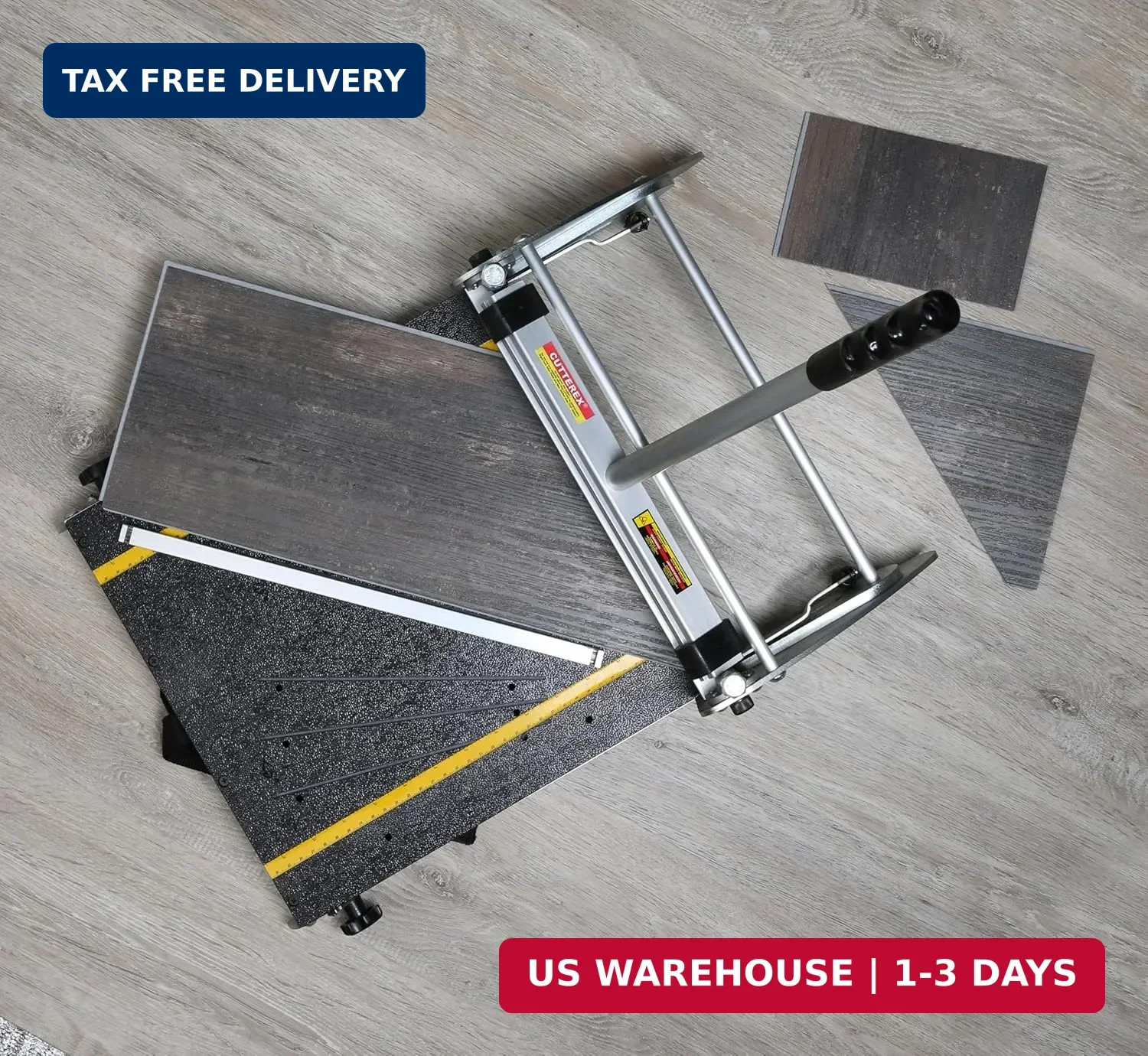 13 INCH 360° VINYL Floor Cutter for VCT, LVT, PVC, Rubber Floor and Rigid Core V