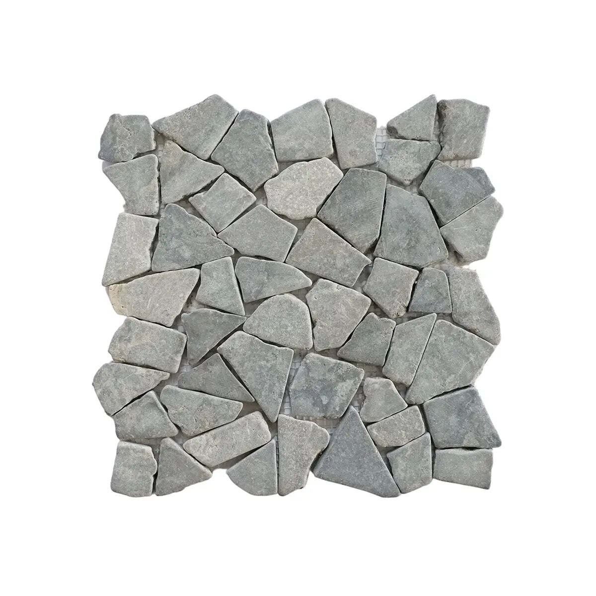 Ash Grey Random Mosaic Wall & Floor Tile ($11.84/SqFt)