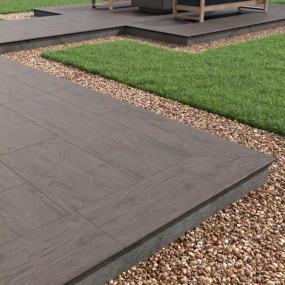 Caldera Coala 2 Cm. X 16 In. X 47 In. Matte Porcelain Wood Look Paver Tile (10.4