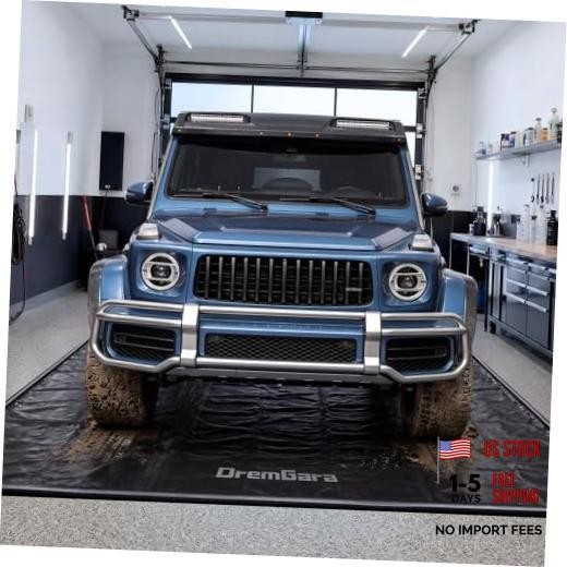 7’9″ x 16′ Heavy-Duty Garage Floor Mat – 610GSM Commercial-Grade PVC