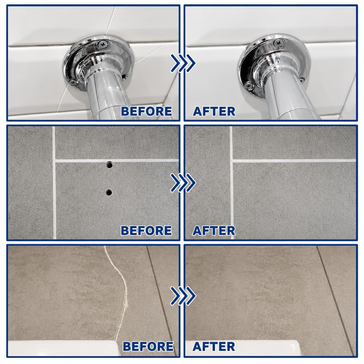 Tile Repair Kit, Ceramic Tile Chips & Cracks Repair Kit(Color Match), Porcelain