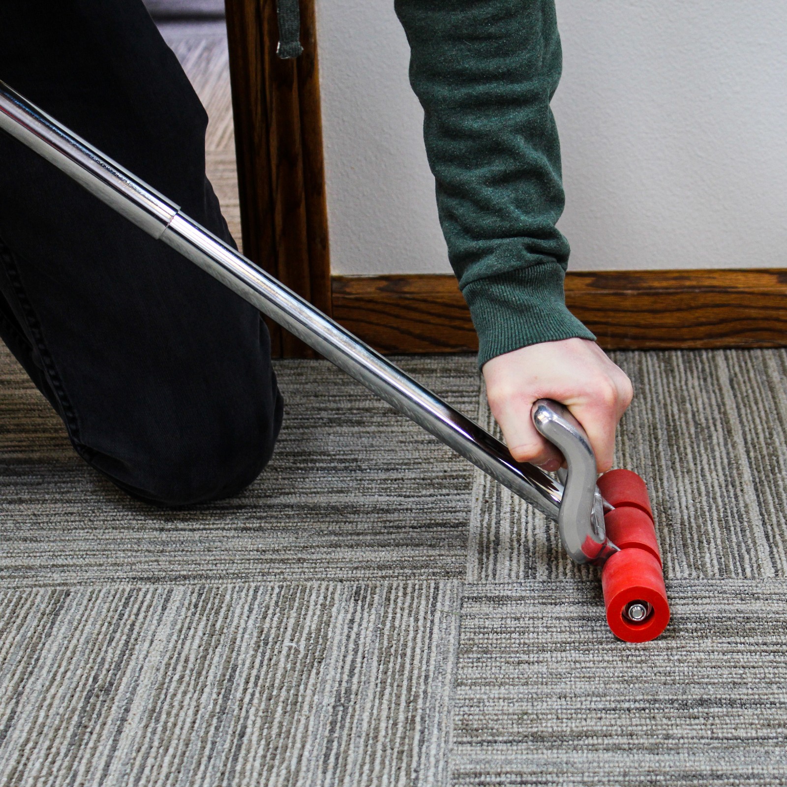 DCT Extendable Flooring Seam Press Roller Laminate Vinyl Carpet Linoleum Floor