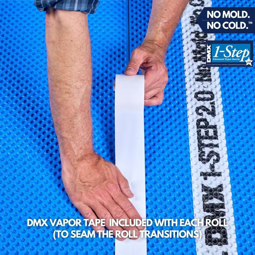 100 Sq. Ft. 3.6 Ft. X 29 Ft. X 5/.32 In. Underlayment for Vinyl Planks, Laminate
